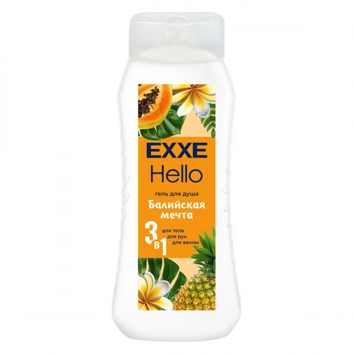 EXXE HELLO гель для душа Балийская мечта, 400 мл